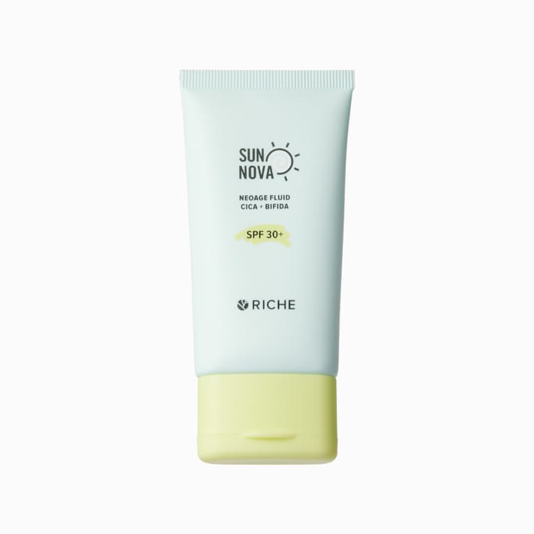 Солнцезащитный флюид для лица SPF 30+ с центеллой и бифидобактериями