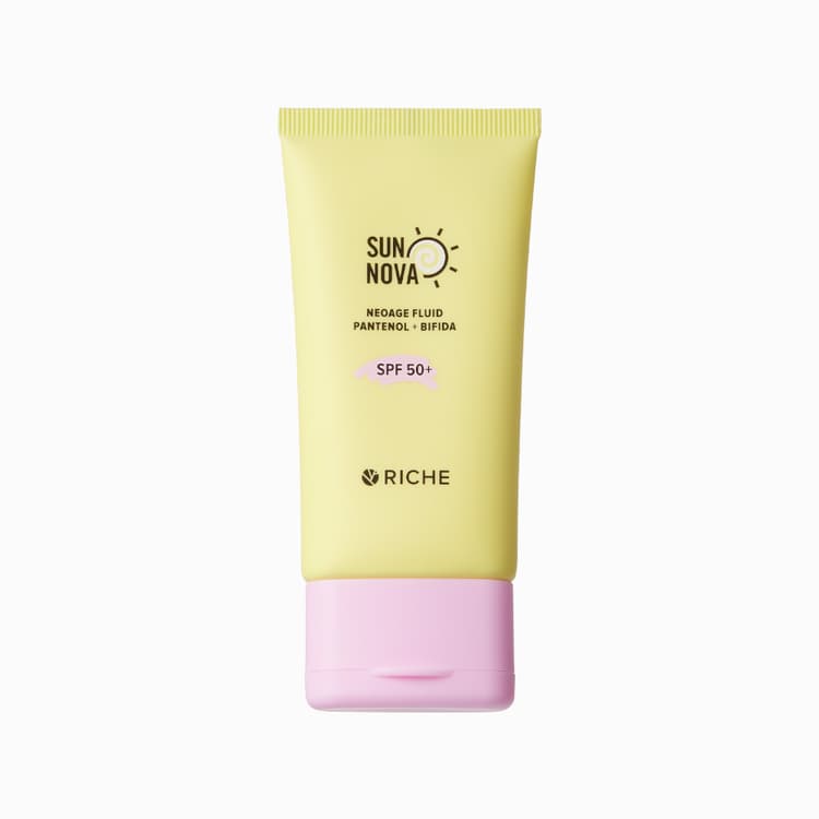 Солнцезащитный флюид для лица SPF 50+ с пантенолом и бифидобактериями
